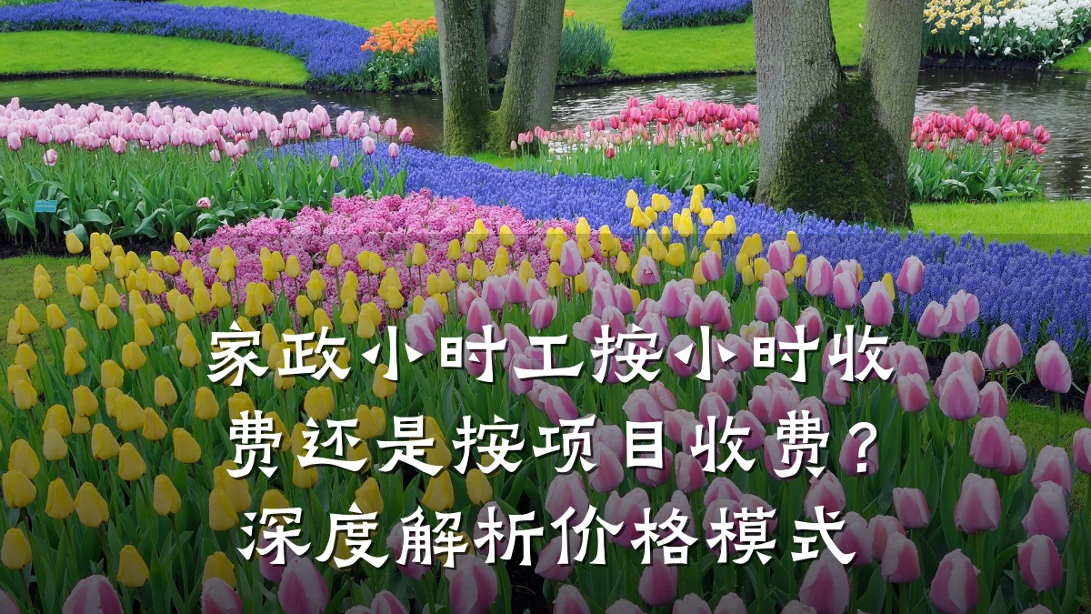 家政小时工按小时收费还是按项目收费?深度解析价格模式