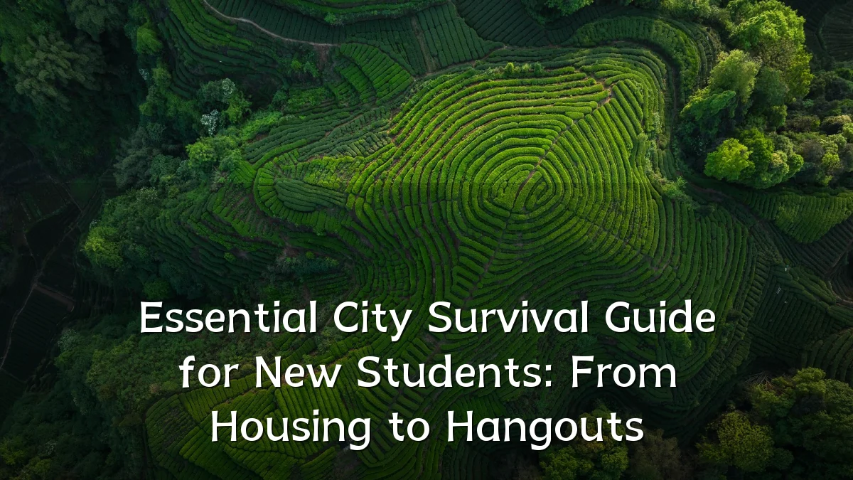 Essential City Survival Guide for New Students: From Housing to Hangouts