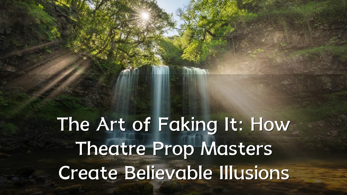 The Art of Faking It: How Theatre Prop Masters Create Believable Illusions