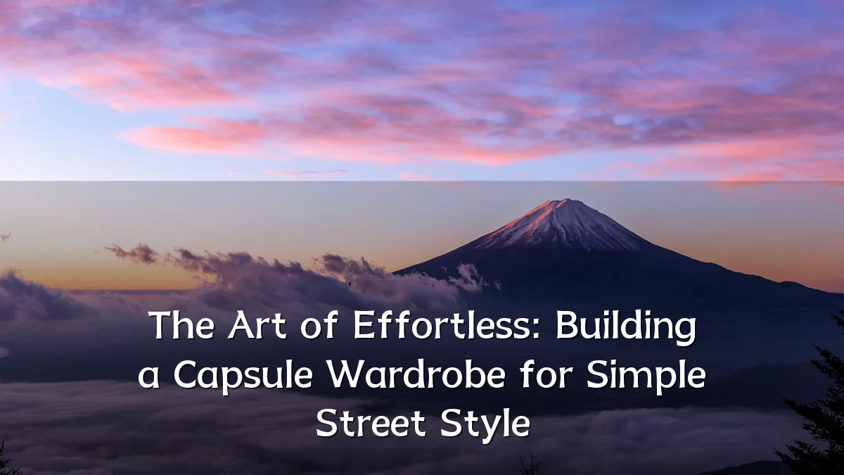 The Art of Effortless: Building a Capsule Wardrobe for Simple Street Style